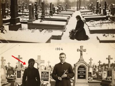 Cień Młodej Kobiety Na Cmentarzu W 1904 R. — 119 Lat Później Odkryto, Że Nie lstniała W Księgach